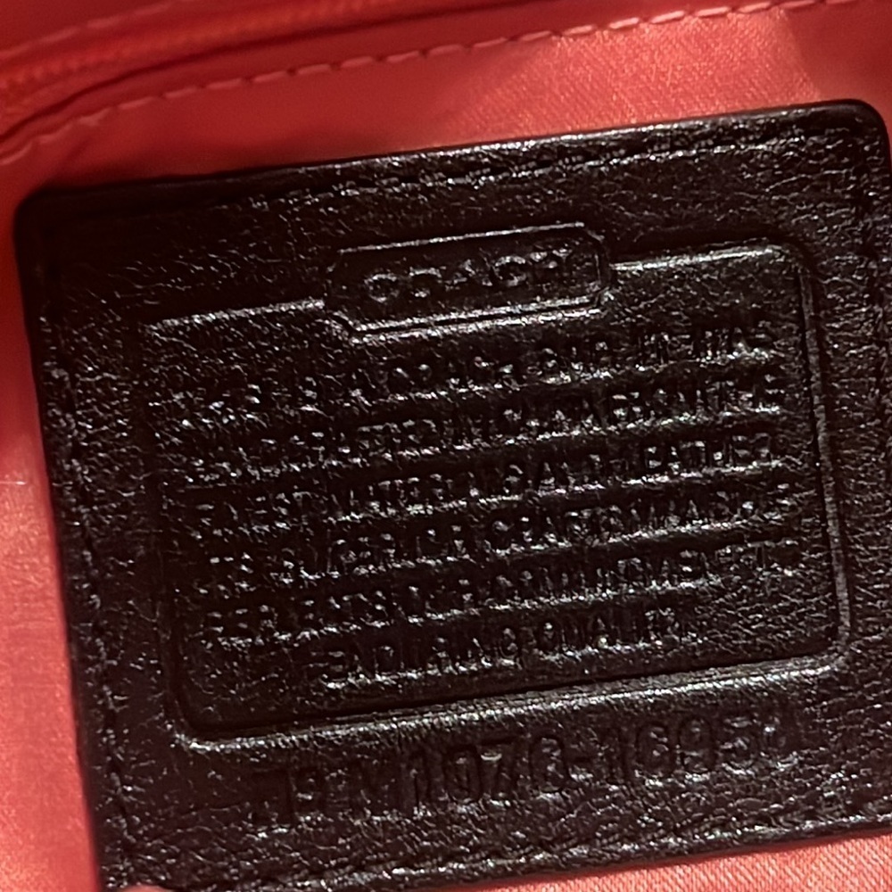 Coach Black and Tan Shoulder Bag - Picture 9 of 13
